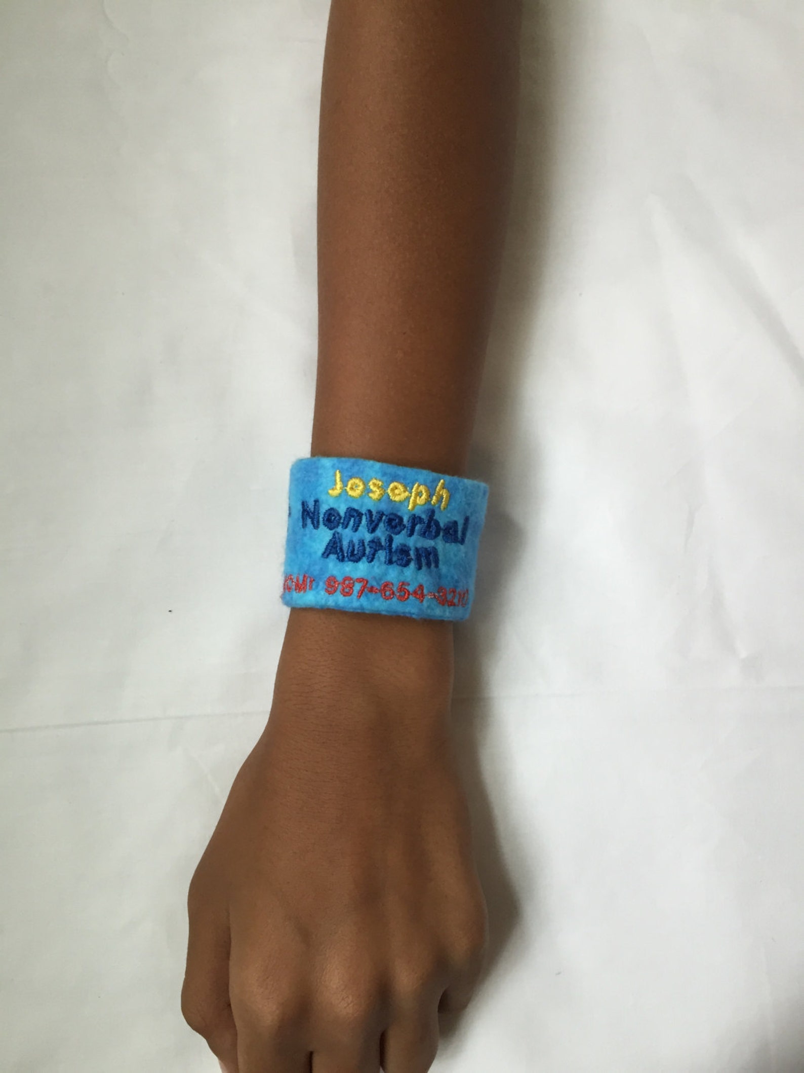 Autism Alert Bracelet Identification Bracelet Soft Autism Etsy