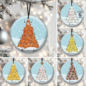 6個以上のカスタムボールオーナメントバンドル、カスタムスポーツオーナメントデザイン、カスタムネームオーナメントPNG、クリスマス2025オーナメント、クリスマスカスタムPNG