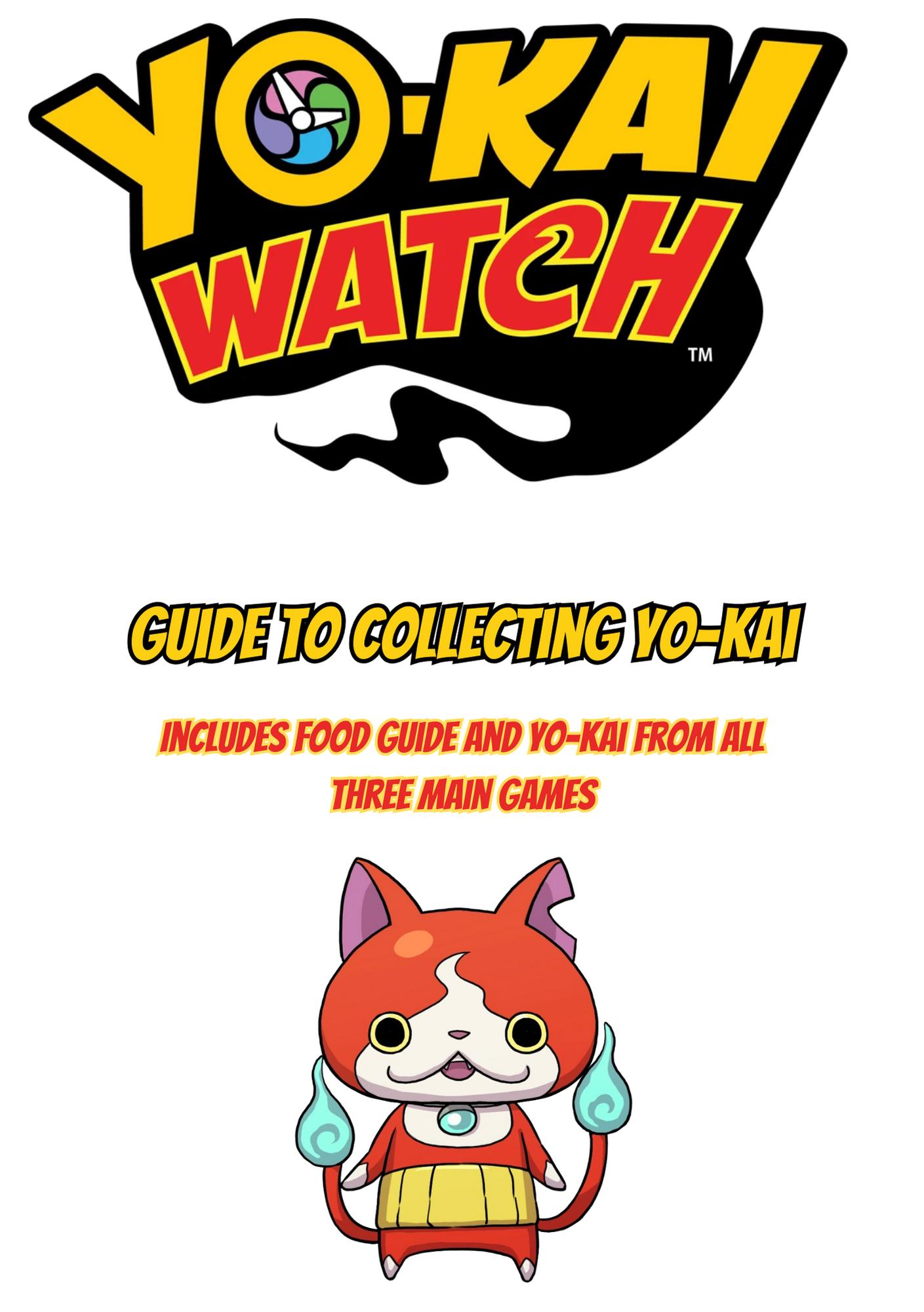 Yo-kai Watch Guide Book - Etsy