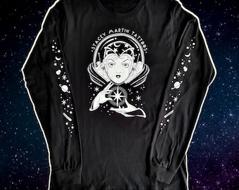 Space Witch Long Sleeved Shirt by Stacey Martin Tattoos