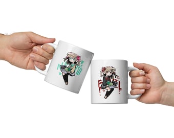 Neurosama Vedal und Evil Neuro Becher