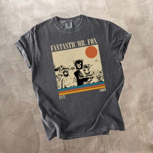 Fantastic Mr. Fox Shirt, Comfort Colors Shirt, Fantastic Mr. Fox Film Shirt, Vintage Movie Shirt, Retro Shirt, Fantastic Mr. Fox Fan Gift