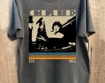 Clue Movie Comfort Colors T-Shirt, Retro Classic Film Tee