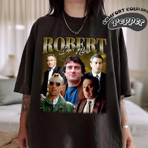 Retro Robert De Niro Shirt, Comfort Colors Shirt, Robert De Niro Retro TShirt, Robert De Niro Fan Gift, Vintage 90s Shirt, Bootleg Shirt