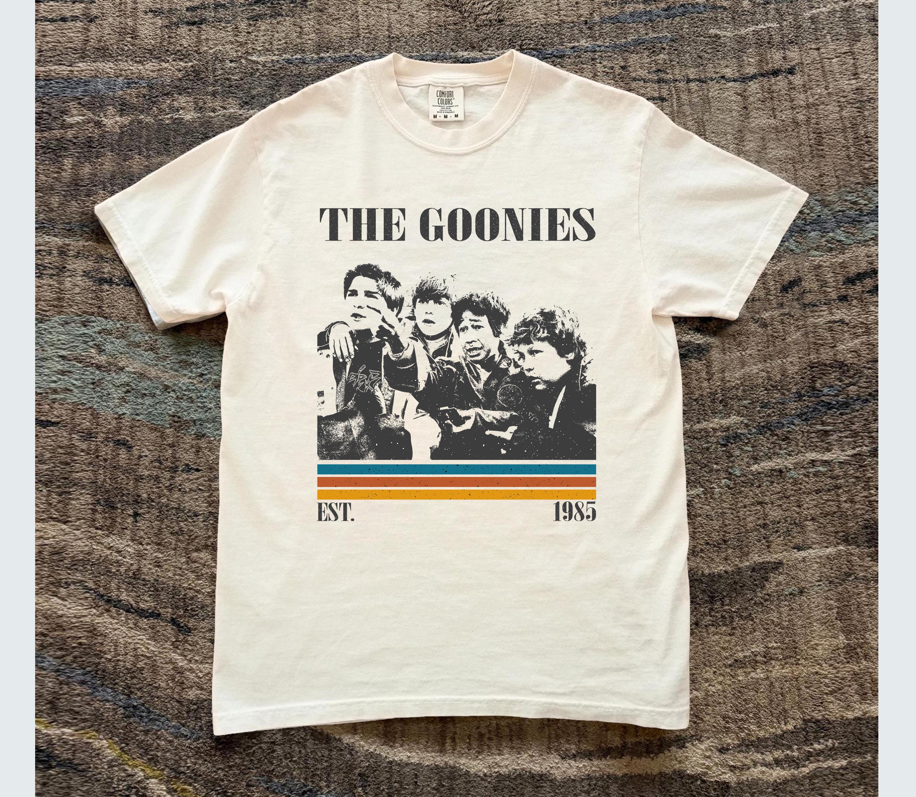 Sweat-shirt The Goonies – Noir, Taille L, Motif Sloth, Années 80