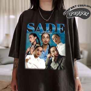 Retro SADE Adu Shirt, Comfort Colors Shirt, Sade Retro Shirt, Sade Fan Gift, Vintage 90s Shirt, Bootleg Shirt, Unisex TShirt