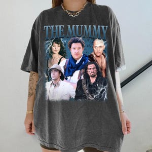 The Mummy Movie T-Shirt, Comfort Colors Retro Bootleg Tee