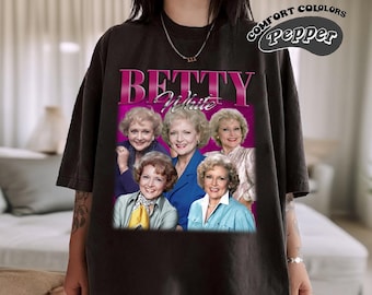 Retro Betty White Shirt, The Golden Girls 90s Vintage Tee
