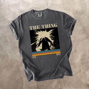 The Thing Shirt, Film Shirt, Comfort Colors Shirt, The Thing Movie Shirt, The Thing Vintage Shirt, Retro Movie Shirt, Birthday Gift
