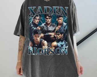Limited Xaden Graphic Vintage Tee, Comfort Colors Vintage Style Shirt