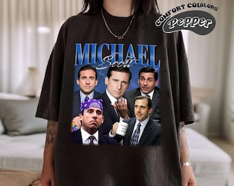 Michael Scott Shirt, The Office Comfort Colors Tee, Fan Gift
