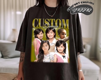 Comfort Colors Custom Photo Shirt, Bootleg Rap Tee