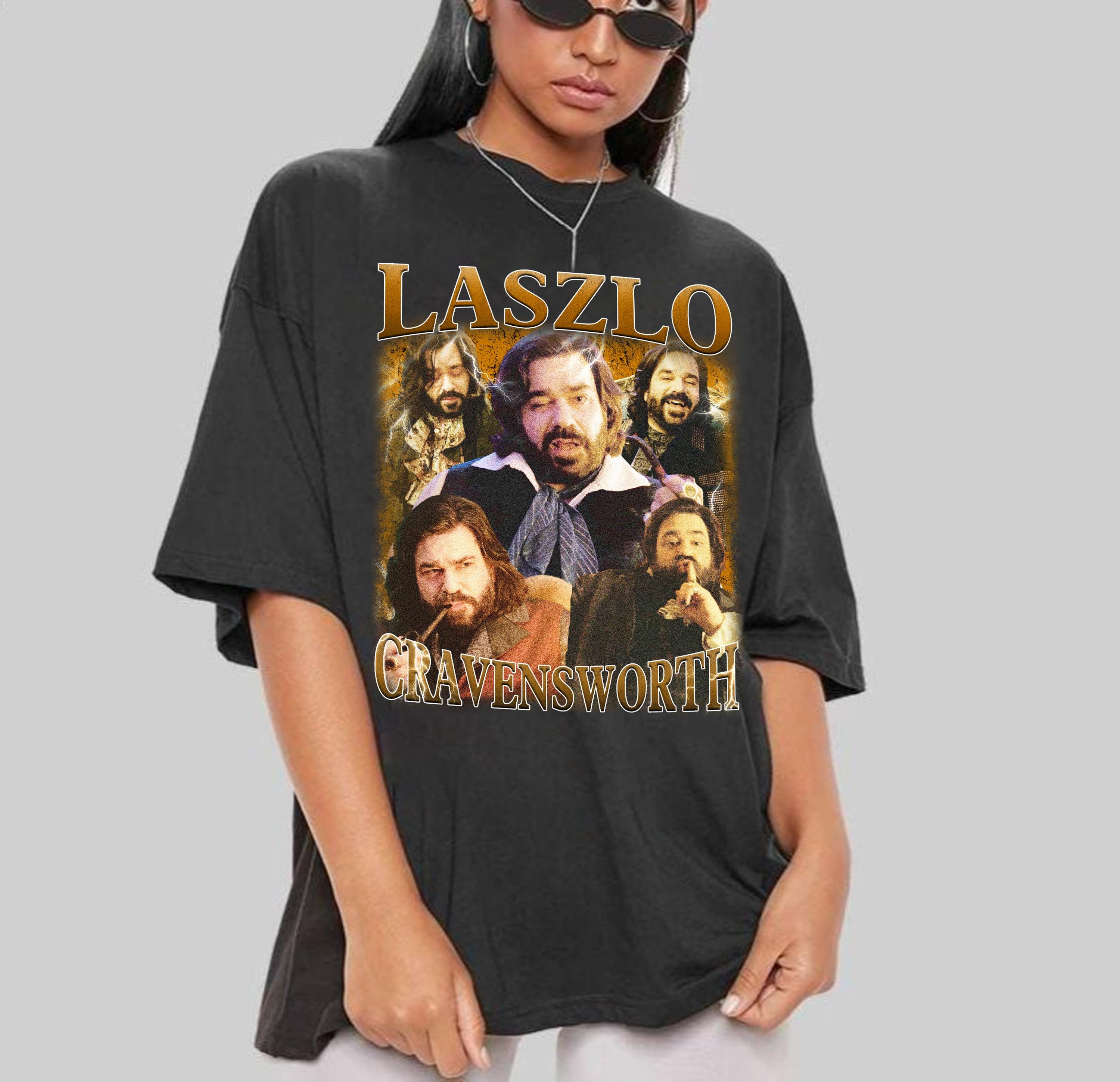 Vampire Comedy Show T-shirt, Retro 90s Style, Funny TV Series Fan
