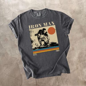 Iron Man Shirt, Film Shirt, Comfort Colors Shirt, Iron Man Movie Shirt, Vintage Movie Shirt, Retro T-Shirt, Iron Man Gift for Fan