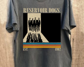 Koszulka z nadrukiem Reservoir Dogs Comfort Colors, koszulka z filmu w stylu vintage