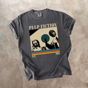 Chemise Pulp Fiction, Chemise cinéma, Chemise couleurs confort, Chemise cinéma Pulp Fiction, Chemise Pulp Fiction vintage, Chemise cinéma rétro, Cadeau d&#39;anniversaire