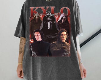 Vintage Kylo Ren Shirt, Galaxy's Edge, Comfort Colors Tee