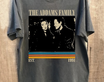 トップス 90s Adams Family vintage movie tee Rare Vintage 90s The Adams Family fantasy /thriller movie Promo T