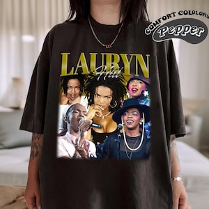 Lauryn Hill Shirt, Comfort Colors Shirt, Lauryn Hill Retro TShirt, Lauryn Hill Fan Gift, Vintage 90s Shirt, Bootleg Shirt, Birthday Gift