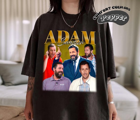Vintage 90s Adam Sandler Shirt, Comfort Colors Tee, Fan Gift