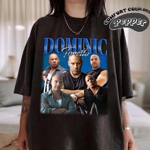 The Fast And The Furious Dominic Toretto Shirt, Comfort Colors Shirt, Vin Diesel Retro Shirt, Vin Diesel Fan Gift, Vintage Shirt