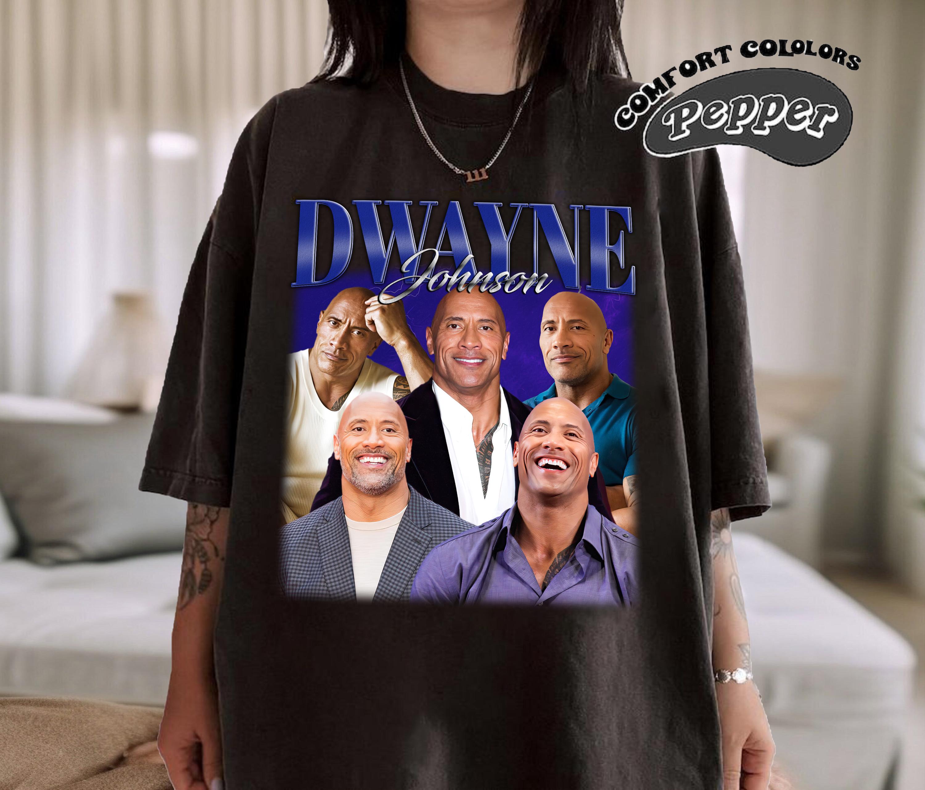シャツ SOLD WWF Dwayne Douglas Johnson THE ROCK Official Merchandise WWF 2001 The Rock Wrestling Dwayne