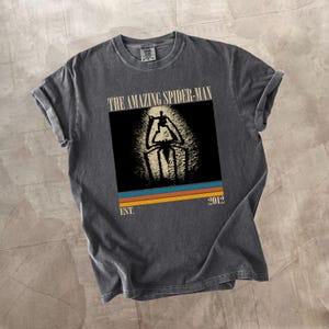 The Amazing Spider-Man Shirt, Film Shirt, Comfort Colors Shirt, Spider-Man Movie Shirt, Vintage Shirt, Retro Movie Shirt, Birthday Gift