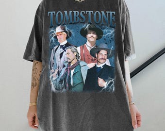 Tombstone Movie Shirt, Retro Bootleg Comfort Colors Tee