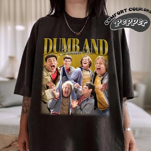 Dumb and Dumber Shirt, Comfort Colors Shirt, Dumb and Dumber Retro Shirt, Jim Carrey Fan Gift, Vintage Shirt, Bootleg Shirt