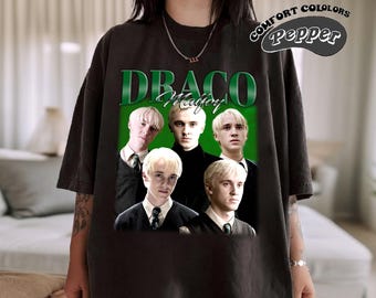 Retro Tom Felton Shirt, Comfort Colors Draco Malfoy Fan Tee