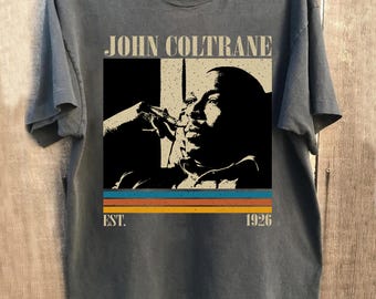ジョン・コルトレーンTシャツ、ヴィンテージジャズシャツ