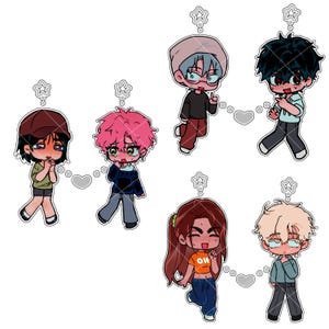 ALNST actor au keychains