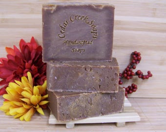 Patchouli Vanilla Hemp Soap: Vegan Cold Process Soap