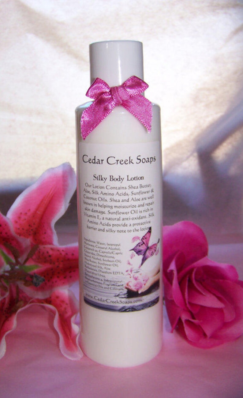 Carnation Scented Shower Gel Whipped Body Butter Lotion Etsy