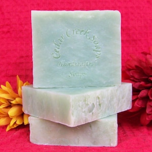 Granny Smith Apple Cold Processed Soap Vegan Soap