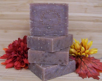 Oatmeal Milk and Honey Soap Oatmeal Milk Honey Cold Processed Soap Natural Handmade Soap Goats Milk Soap