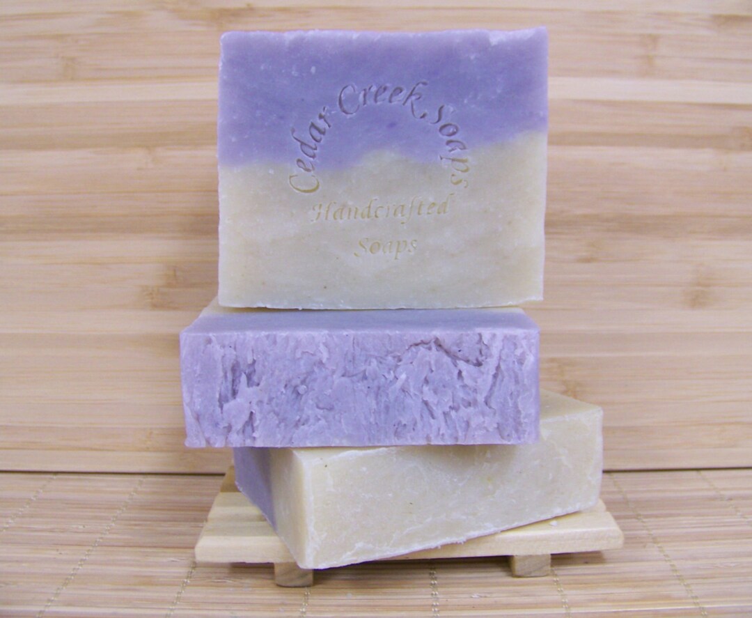 Evergreen Lavender Soap: All Natural Vegan Cold Process Soap - Etsy