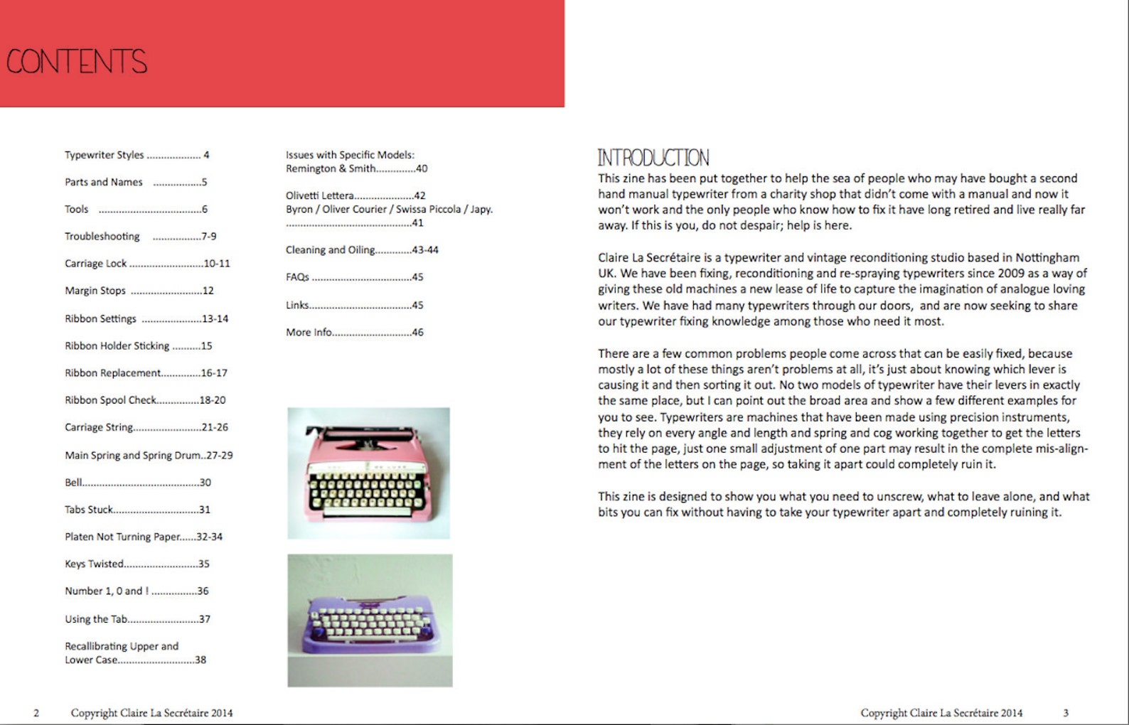 Typewriter Repair Ebook the DIY Guide to Fixing Common Problems With