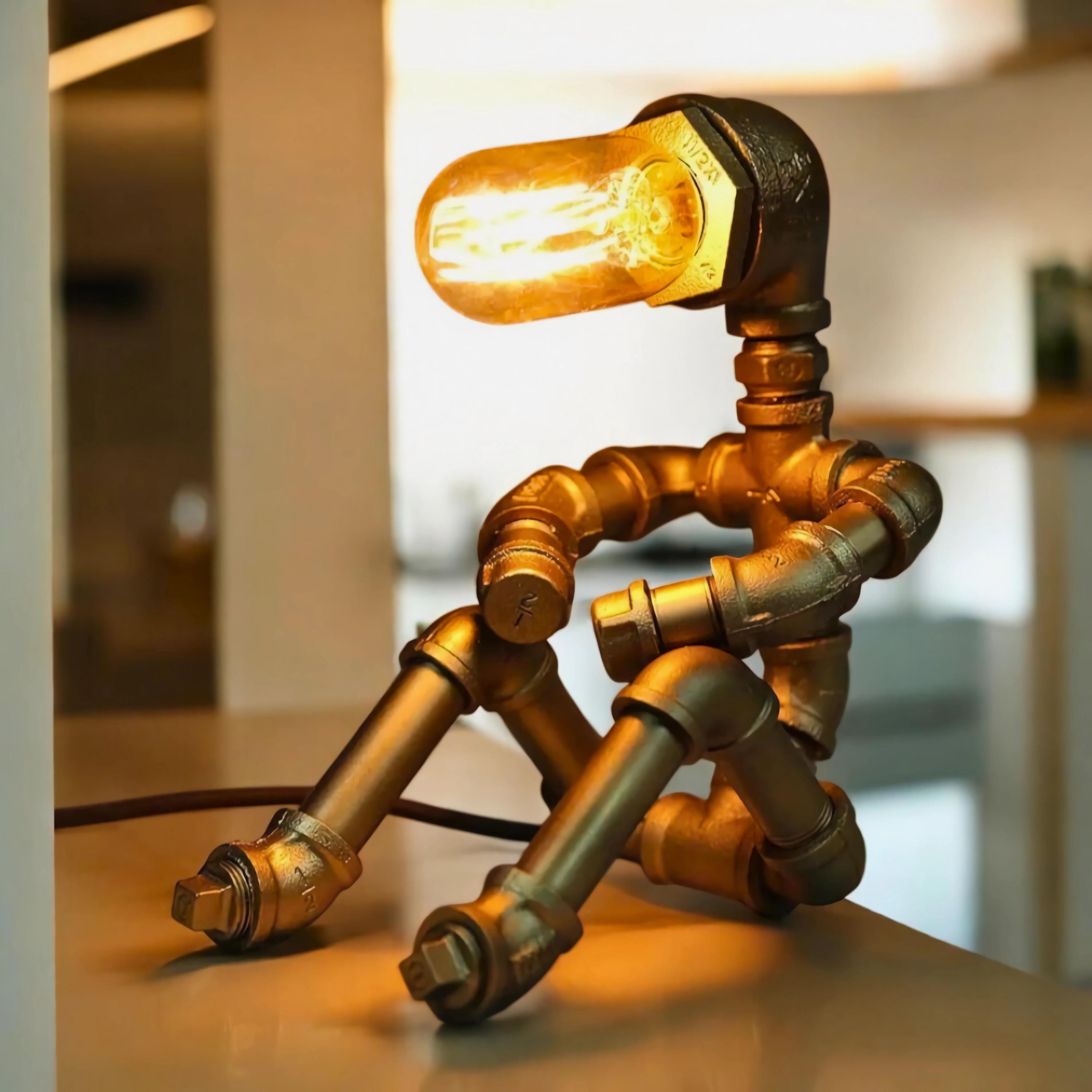 How to Make a Plumbing Pipe Desk Lamp: Stylish DIY Lighting Ideas