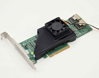 DELL Perc H310 SAS HBA Cooling Fan Included + Shroud All-In-One Cooler Kit