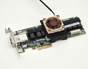 Adaptec 2283400-R AEC-82885T SAS Expander Noctua 40mm Fan Mount Cooling Shroud