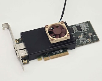 Chelsio T520-CR NIC Noctua 40mm Fan Mount Cooling Shroud Cooler