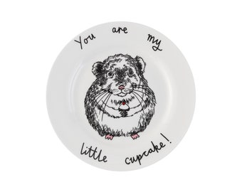 You are My Little Cupcake' Side Plate
