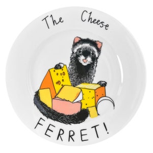 The Cheese Ferret!' Side Plate