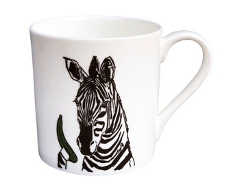 Z - Alphabet of Snacking Animals Mug