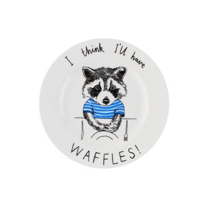 I Think I'll Have Waffles!' Side Plate