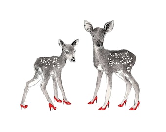 Limited Edition Heels Deer