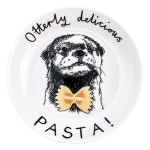 Otterly Delicious Pasta!' Otter Pasta Bowl