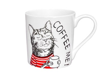 Coffee Me Cat Mug