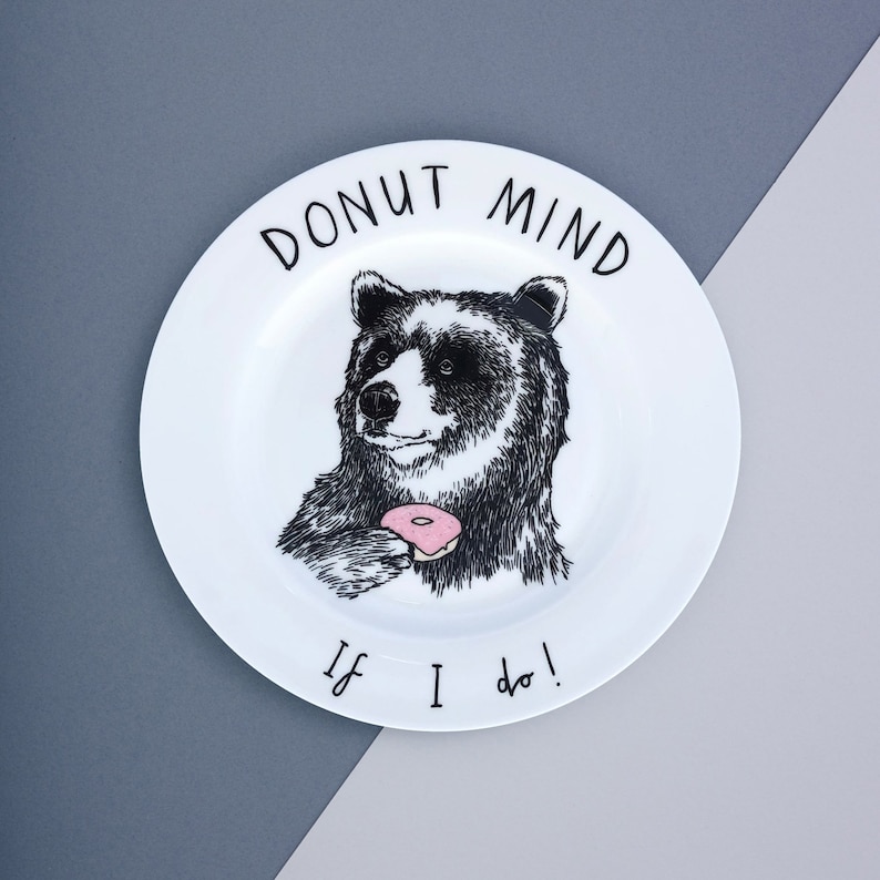 Donut Mind if I Do' Side Plate image 2